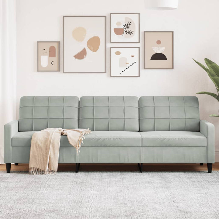 3-Sitzer-Sofa 180 Cm Samt