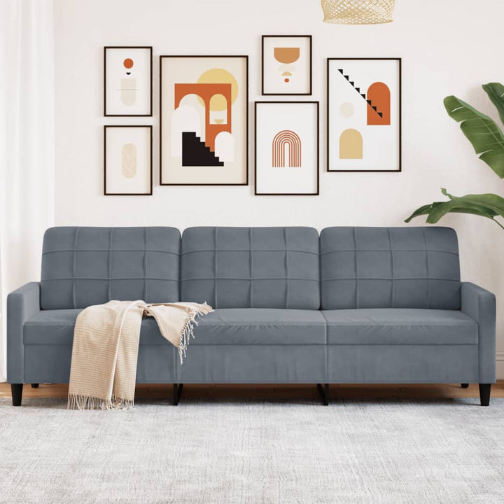 3-Sitzer-Sofa 180 Cm Samt