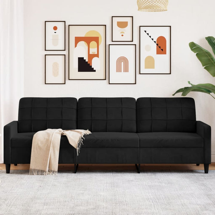 3-Sitzer-Sofa 180 Cm Samt