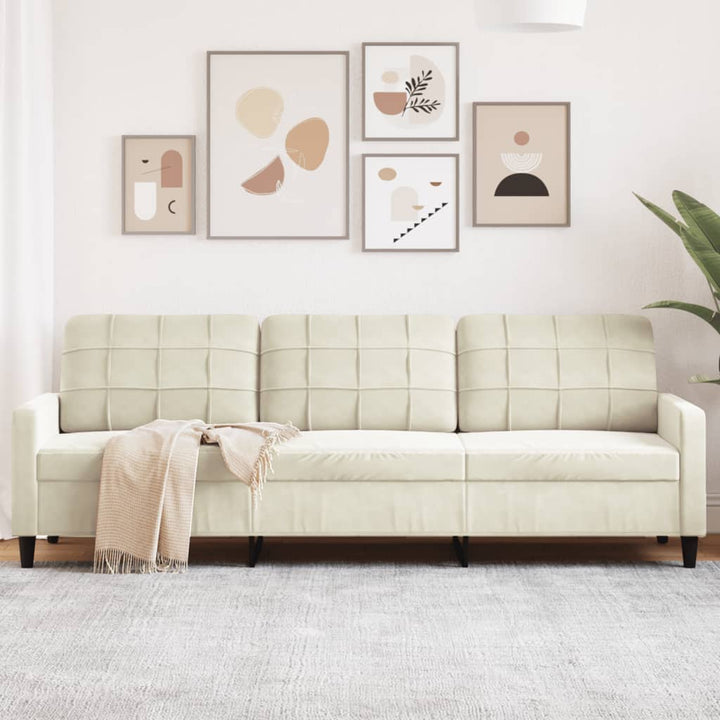 3-Sitzer-Sofa 180 Cm Samt