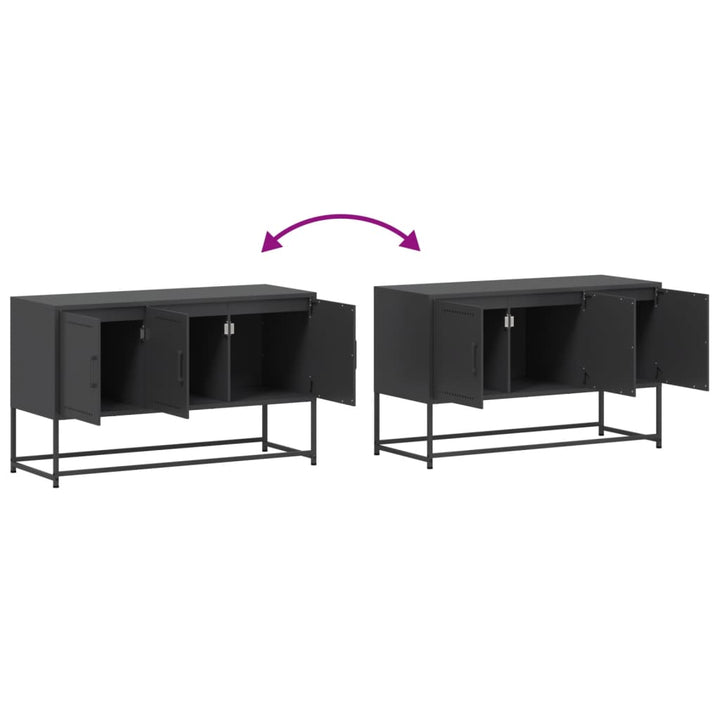 Tv-Schrank 100,5X39X60,5 Cm Stahl