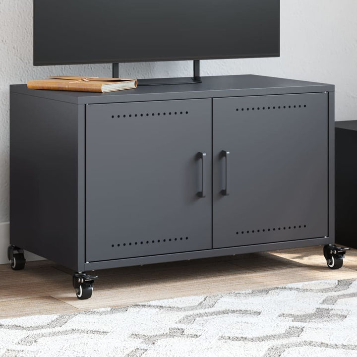 Tv-Schrank Oliv 68X39X43,5 Cm Stahl