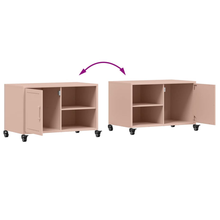 Tv-Schrank 68X39X43,5 Cm Stahl