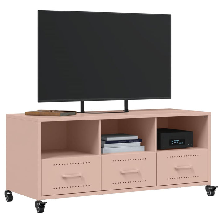 Tv-Schrank 100,5X39X43,5 Cm Stahl