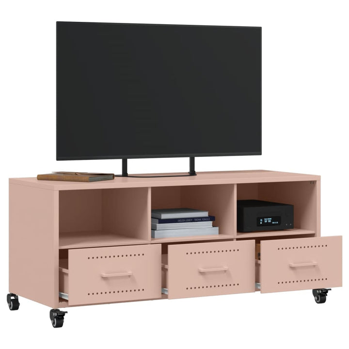 Tv-Schrank 100,5X39X43,5 Cm Stahl