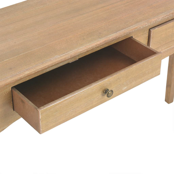 Konsolentisch Mit 2 Schubladen 110X35X76 Cm Holzwerkstoff