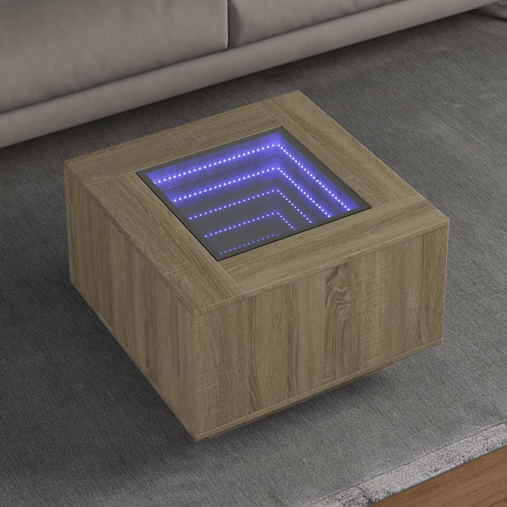 Led-Couchtisch Holzwerkstoff