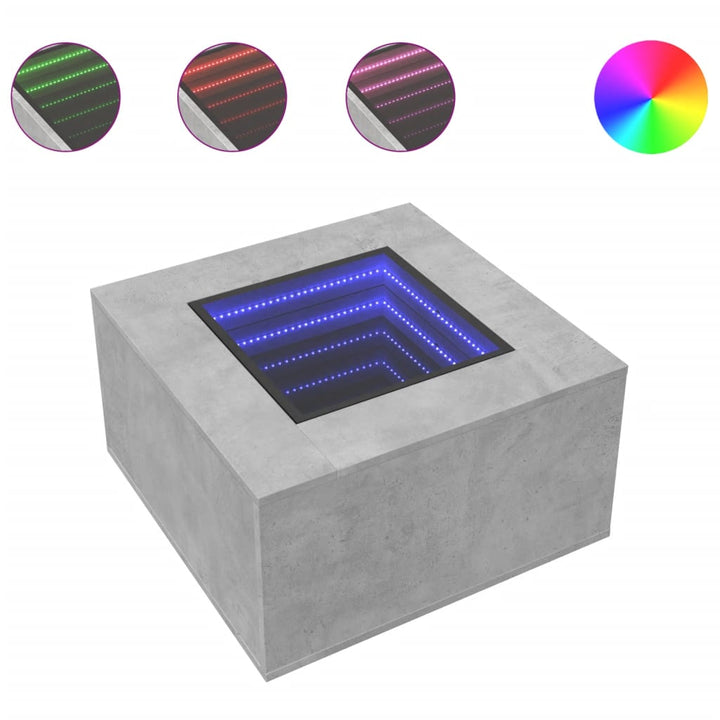 Led-Couchtisch Holzwerkstoff