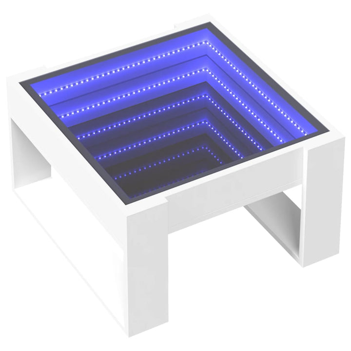 Couchtisch Mit Infinity-Led 50X53X30 Cm