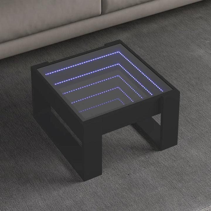 Couchtisch Mit Infinity-Led 50X53X30 Cm