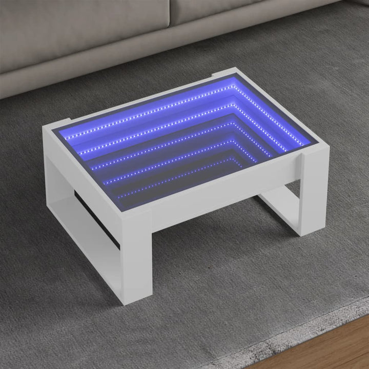 Couchtisch Mit Infinity-Led 50X53X30 Cm