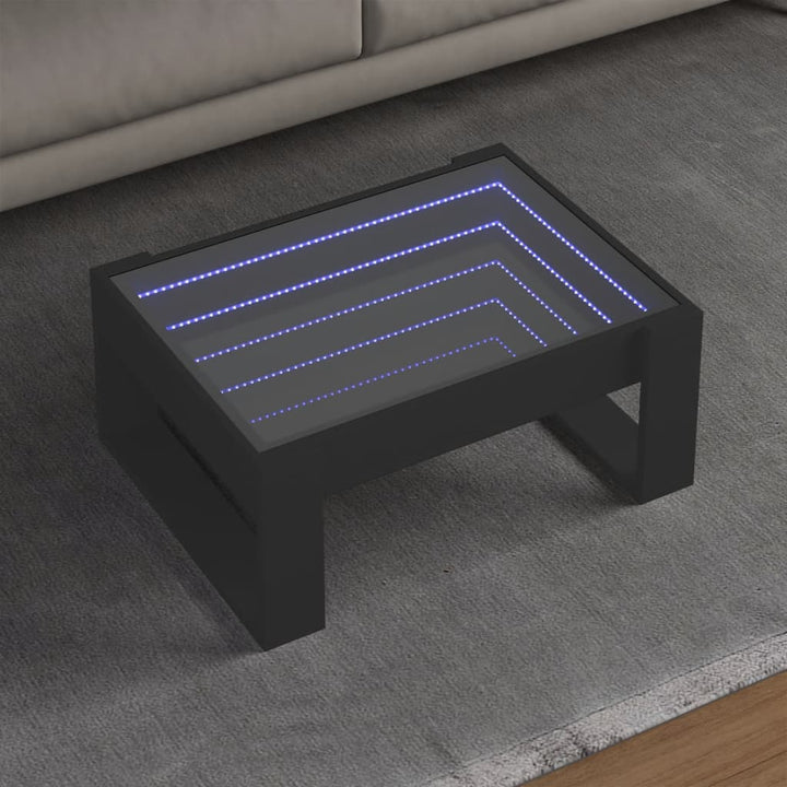 Couchtisch Mit Infinity-Led 50X53X30 Cm