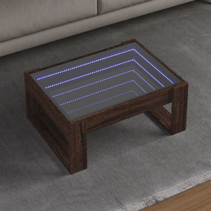 Couchtisch Mit Infinity-Led 50X53X30 Cm