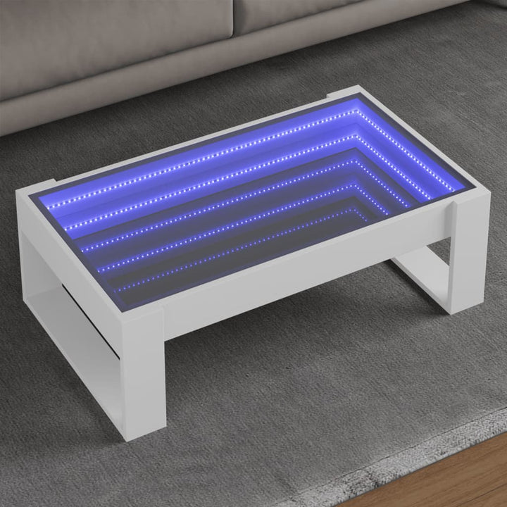 Couchtisch Mit Infinity-Led 50X53X30 Cm