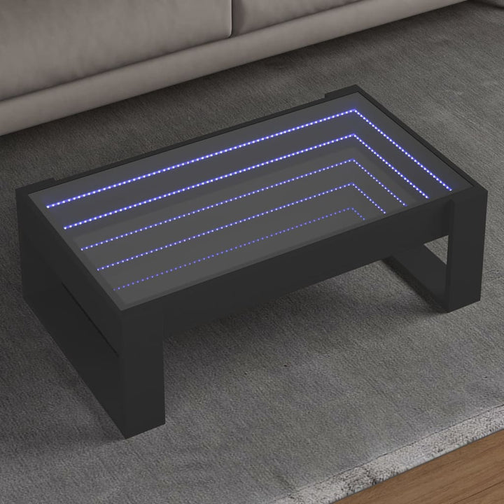 Couchtisch Mit Infinity-Led 50X53X30 Cm