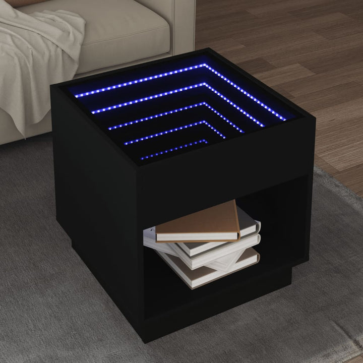 Couchtisch Mit Infinity-Led 70X50X50 Cm