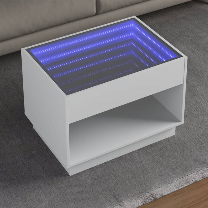 Couchtisch Mit Infinity-Led 70X50X50 Cm