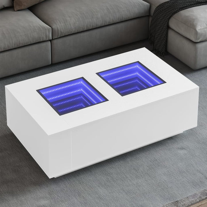 Led-Couchtisch Holzwerkstoff