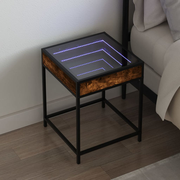 Nachttisch Mit Infinity-Led 40X40X51 Cm