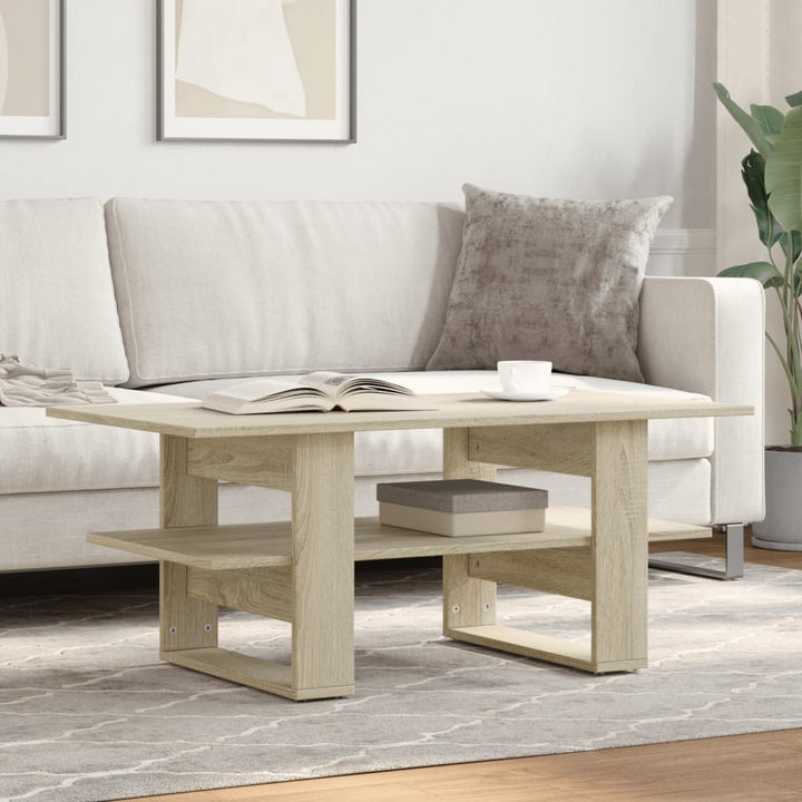 Couchtisch 102X55X42 Cm Holzwerkstoff