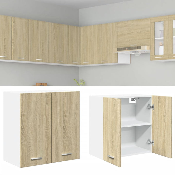 Hängeschrank Sonoma-Eiche 60X31X60 Cm Holzwerkstoff Sonoma Eiche