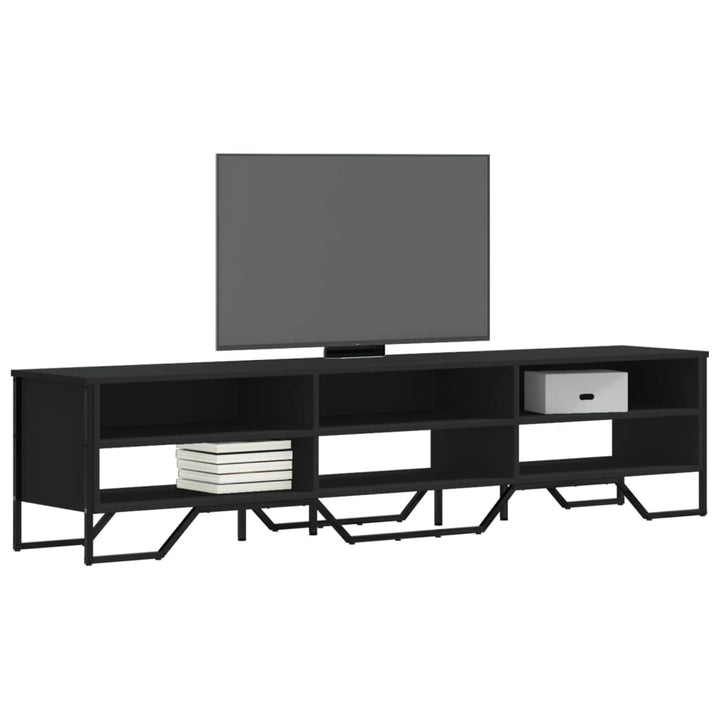 Tv-Schrank Braun Eichen-Optik 122X34X41 Cm Holzwerkstoff