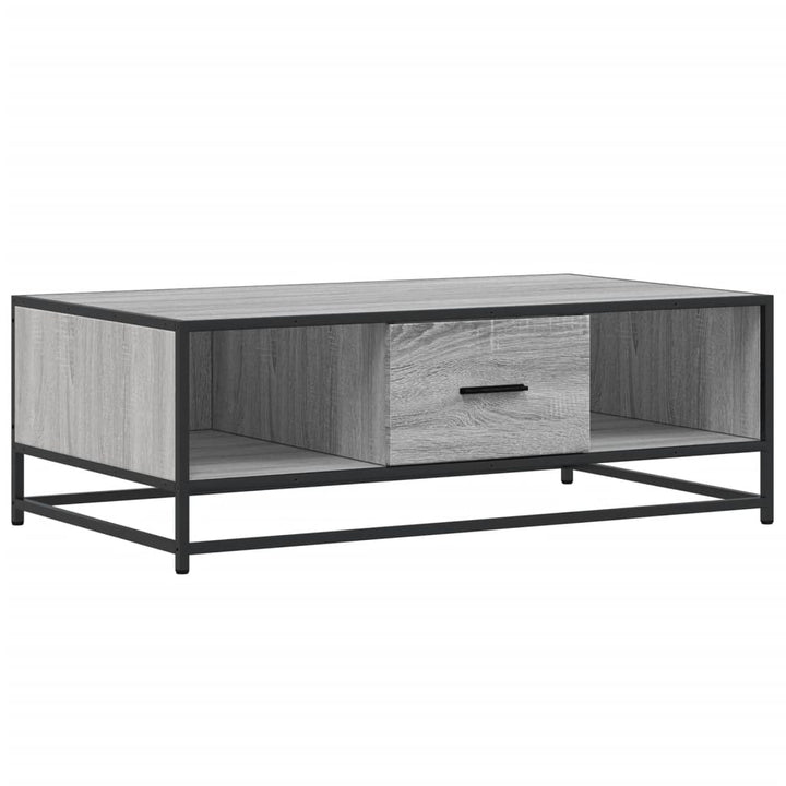 Couchtisch 100X57X35 Cm Holzwerkstoff Und Metall