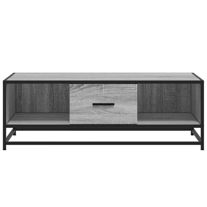 Couchtisch 100X57X35 Cm Holzwerkstoff Und Metall