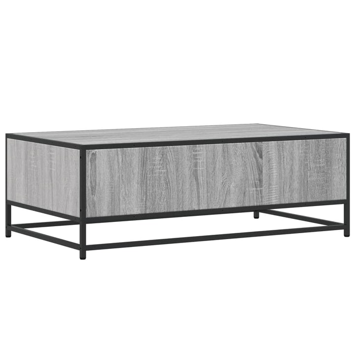 Couchtisch 100X57X35 Cm Holzwerkstoff Und Metall