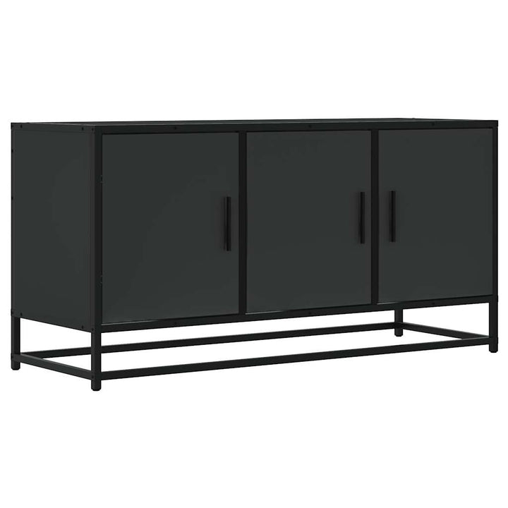 Tv-Schrank 100X35X50 Cm Holzwerkstoff Und Metall