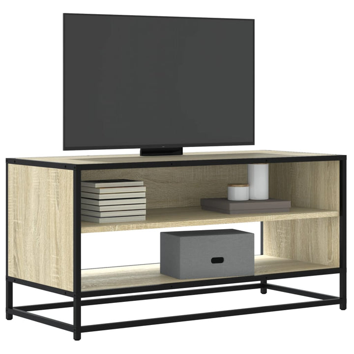 Tv-Schrank Braun Eichen-Optik 180X40X46 Cm Holzwerkstoff