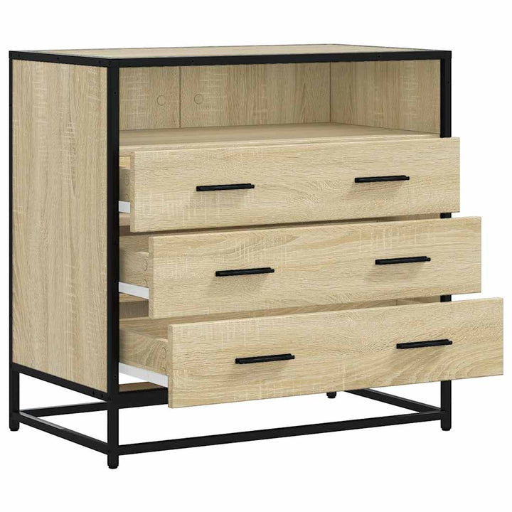 Schubladenschrank Sonoma-Eiche 70X41X70 Cm Holzwerkstoff