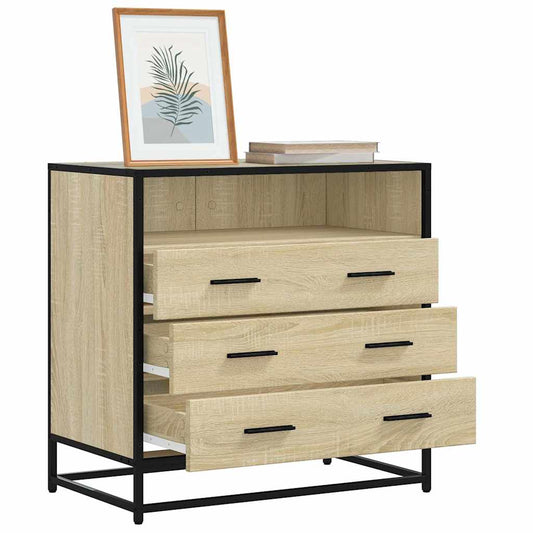 Schubladenschrank Sonoma-Eiche 70X41X70 Cm Holzwerkstoff