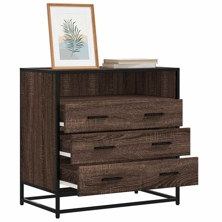 Schubladenschrank Sonoma-Eiche 70X41X70 Cm Holzwerkstoff