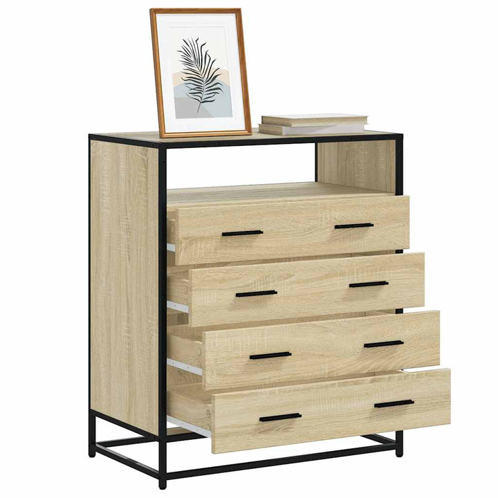 Schubladenschrank 70X41X83,5 Cm Holzwerkstoff