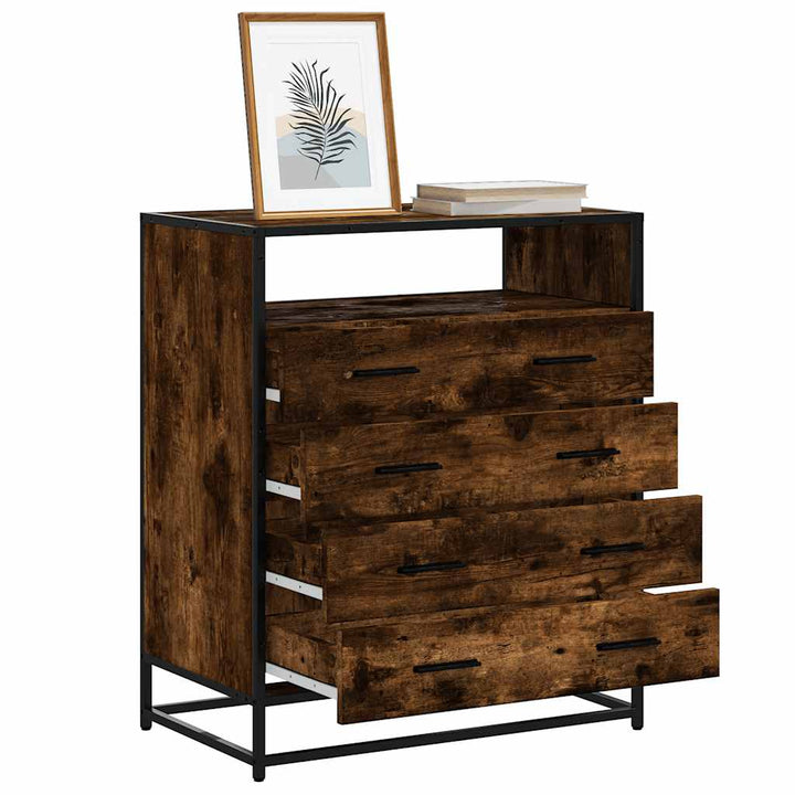 Schubladenschrank 70X41X83,5 Cm Holzwerkstoff