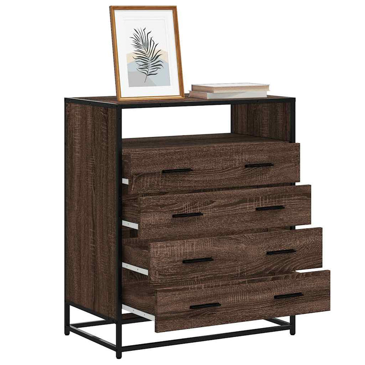 Schubladenschrank 70X41X83,5 Cm Holzwerkstoff