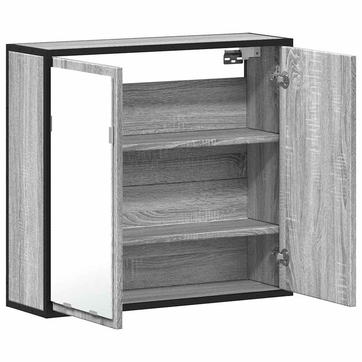 Bad-Spiegelschrank 65X20X60 Cm Holzwerkstoff