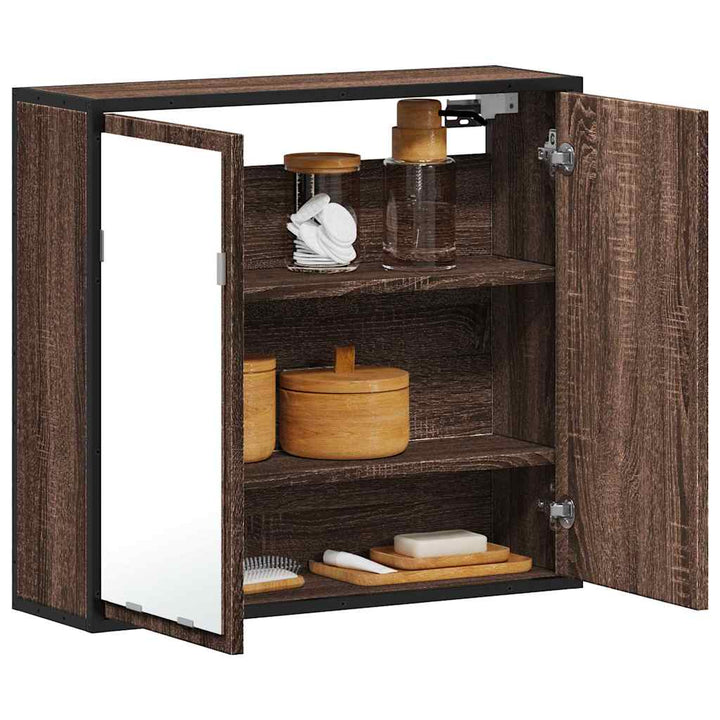 Bad-Spiegelschrank 65X20X60 Cm Holzwerkstoff