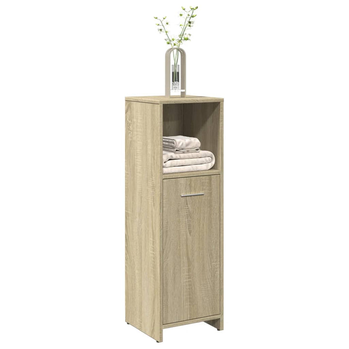 Badezimmerschrank 30X30X95 Cm Holzwerkstoff