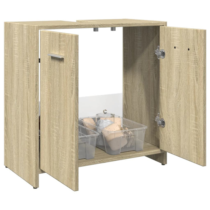 Badezimmerschrank 60X33X61 Cm Holzwerkstoff