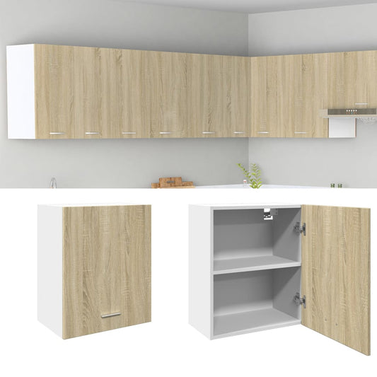 Wandschrank Sonoma-Eiche 50X31X60 Cm Holzwerkstoff Sonoma Eiche