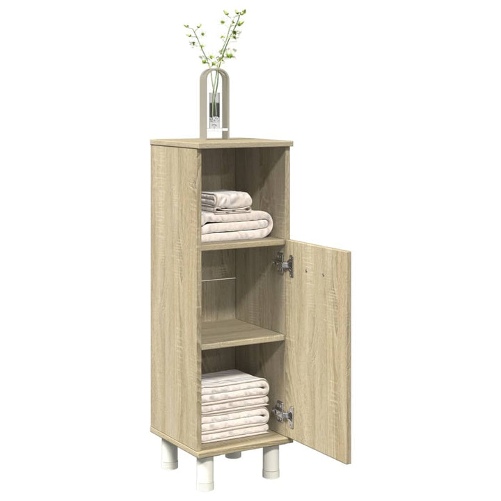 Badezimmerschrank 30X30X95 Cm Holzwerkstoff