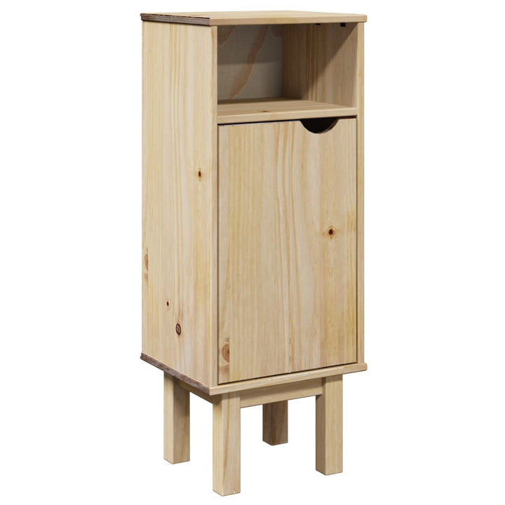 Badschrank Otta 35X30X90 Cm Massivholz Kiefer