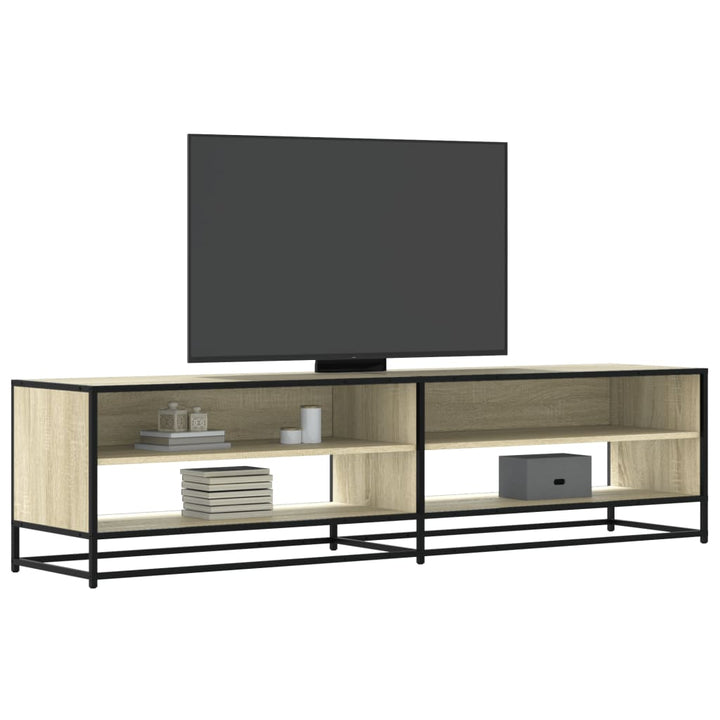 Tv-Schrank Braun Eichen-Optik 180X40X46 Cm Holzwerkstoff