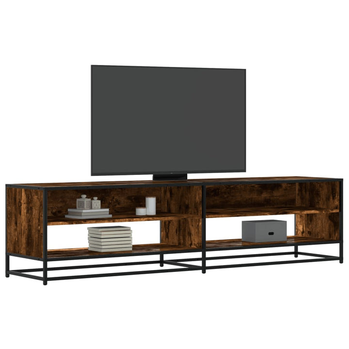 Tv-Schrank Braun Eichen-Optik 180X40X46 Cm Holzwerkstoff