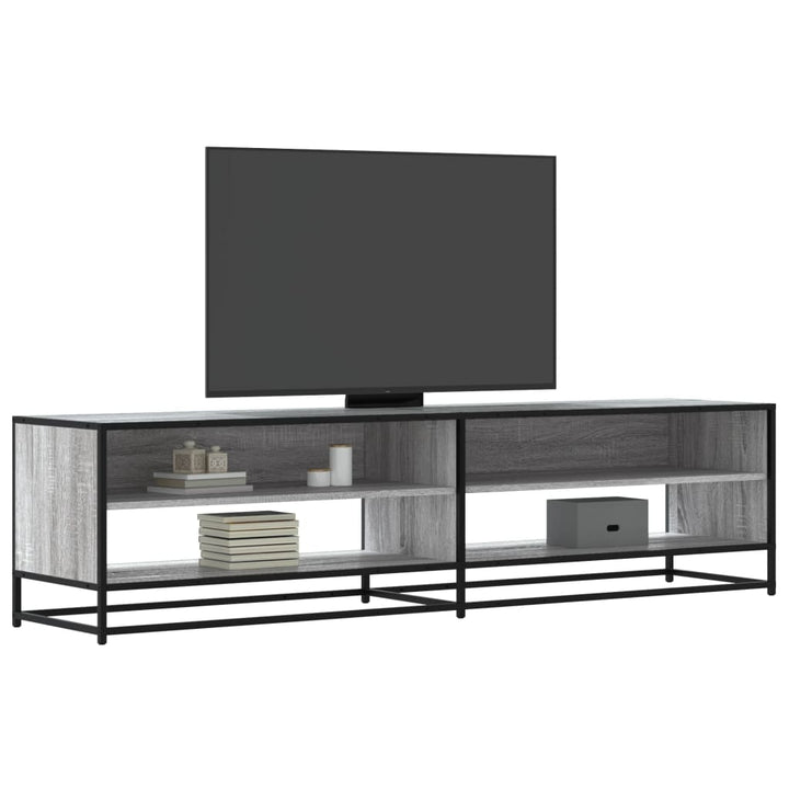 Tv-Schrank Braun Eichen-Optik 180X40X46 Cm Holzwerkstoff