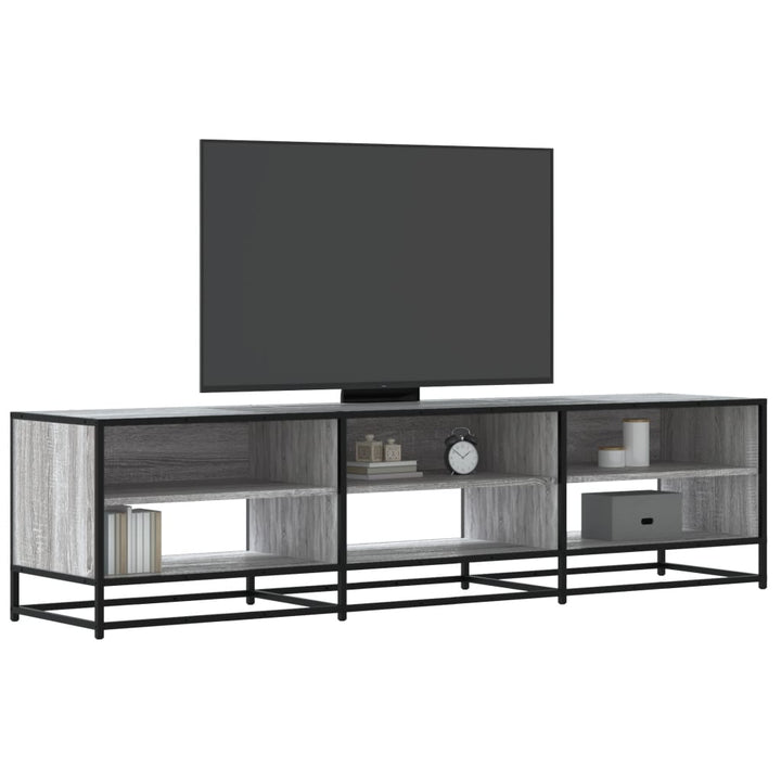 Tv-Schrank Braun Eichen-Optik 180X40X46 Cm Holzwerkstoff