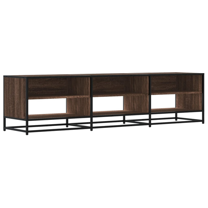 Tv-Schrank Braun Eichen-Optik 180X40X46 Cm Holzwerkstoff