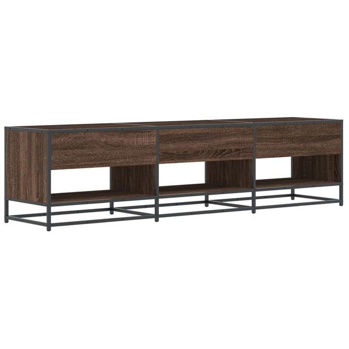 Tv-Schrank Braun Eichen-Optik 180X40X46 Cm Holzwerkstoff